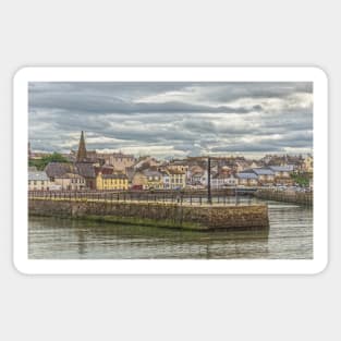 Maryport Harbour In Cumbria Sticker